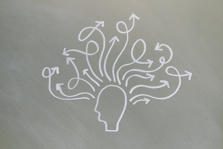 The Subconscious Mind: The Shocking Truth Behind Why 95% of Your Daily Behaviour Runs on Autopilot 9 An illustration of a human brain with visible neural pathways representing how the subconscious mind runs automatic habits and behaviour below conscious awareness